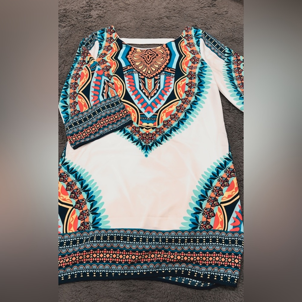 Aztec colorful dress